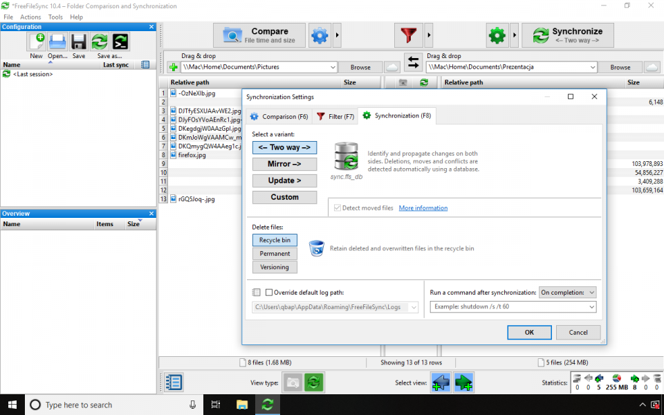 Download file comparator for mac windows 10